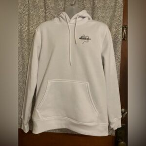 members only hoodie white size medium